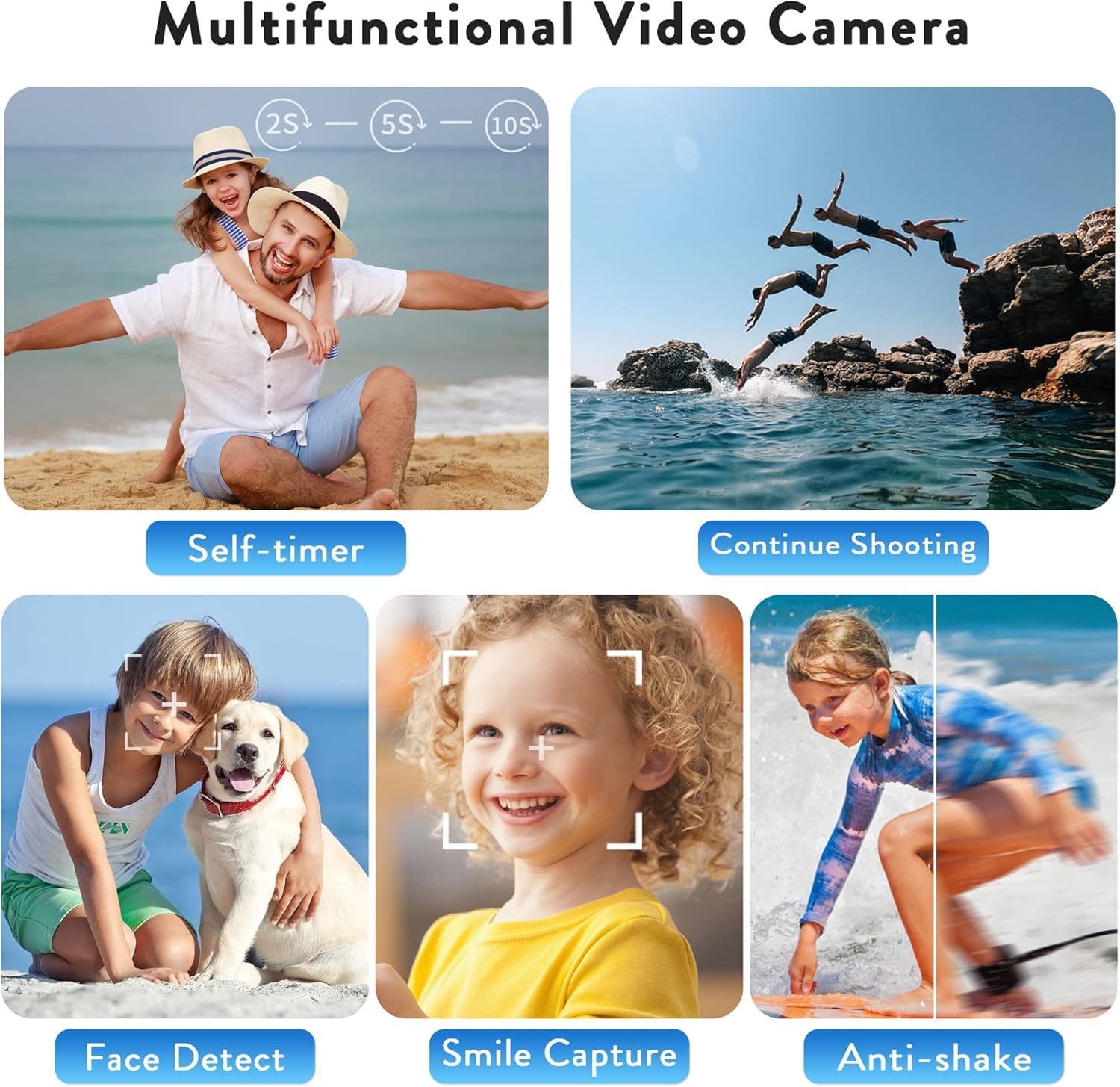 Video Camera Camcorder FHD 1080P 36MP